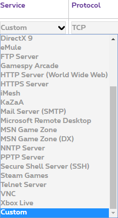 How do I set up a port forwarding on my B-box 3